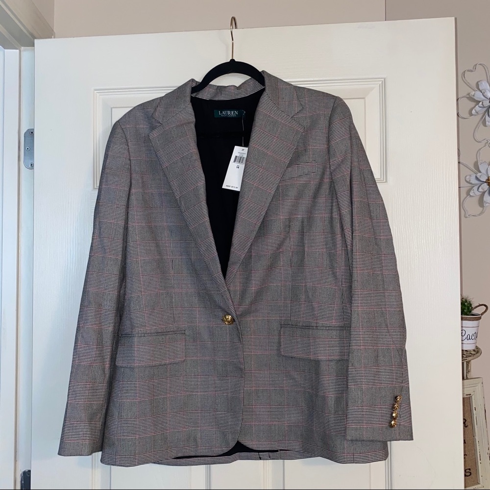 Ralph Lauren Pin Stripped Blazer - Women’s 14